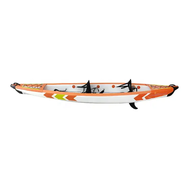 New Design OEM Customization Inflatable Kayak Boat Wholesale Cheap Professional CE Certified Kayak PVC Drop Stitch Fishing Kayak