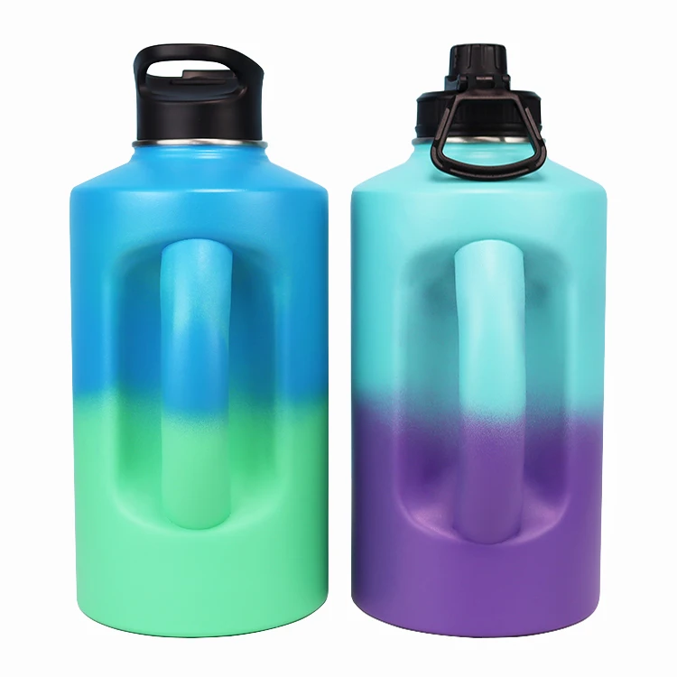 2023 Topnovo new design Double Wall Stainless Steel  Beer Jug Growler Flask Water Bottle