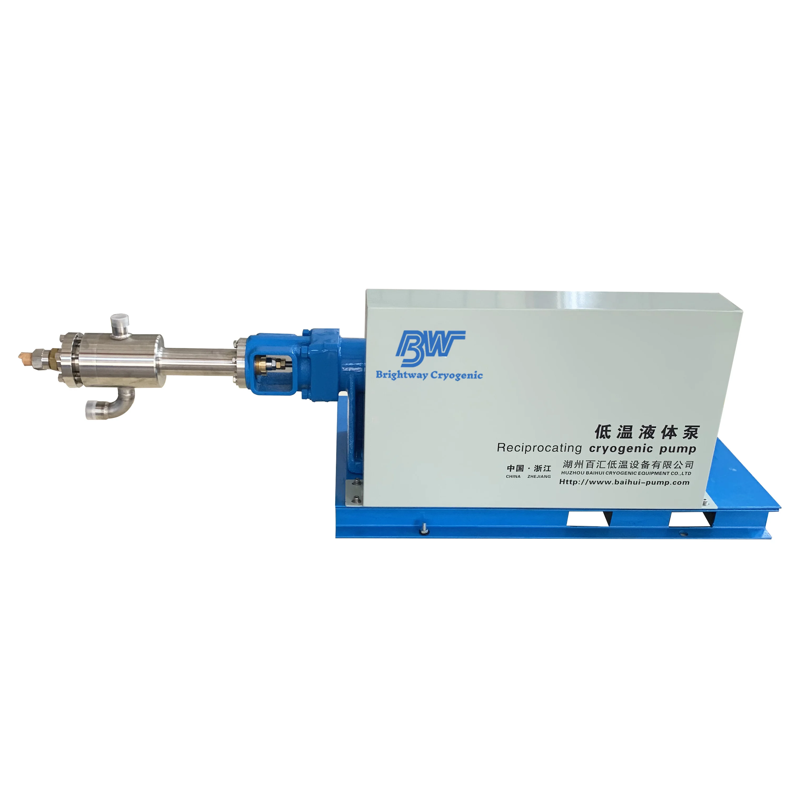 A cylinder cryogenic pump filling pump with high quality exerts a pressure of 7.5kw suit for lox lng lar ln2 ln2O