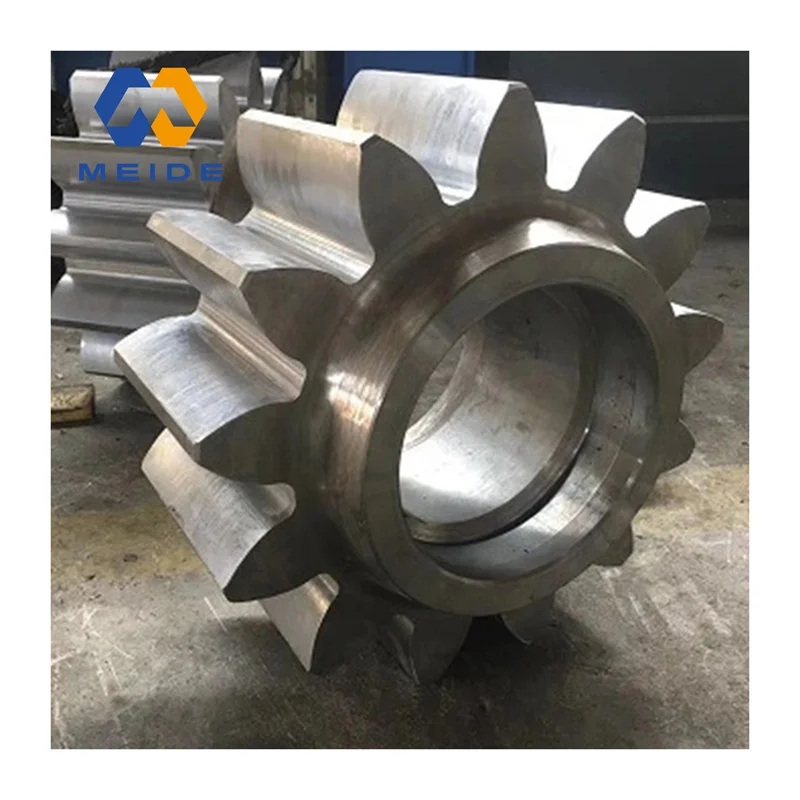 Steel Gear Wheel Large Diameter Ring  Big Spur Hastelloy Titanium Rolling Forging