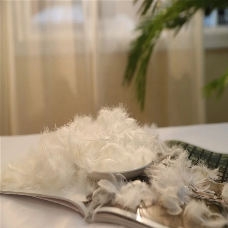 
down feather duvet filling material bulk white duck feather pillow filling feather for sale  (1600082858488)