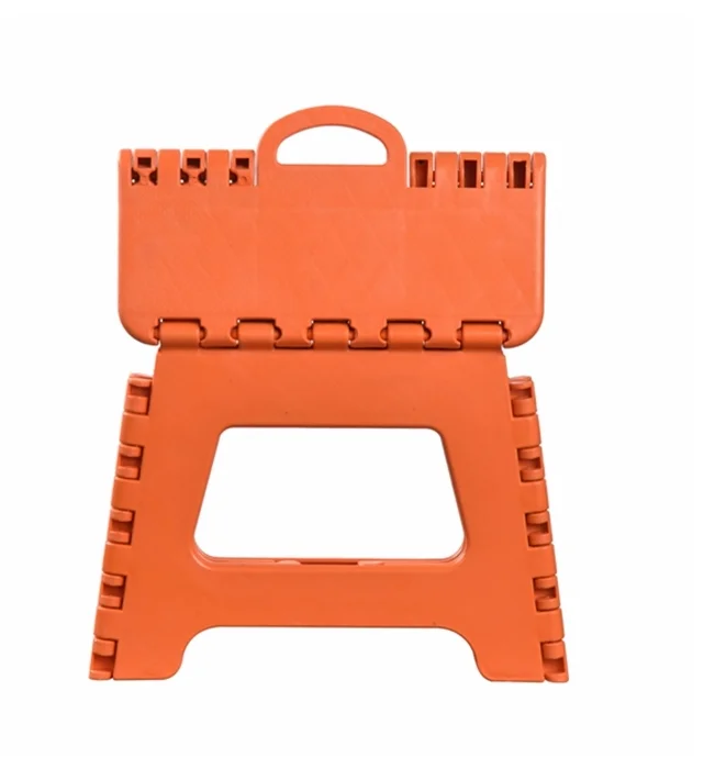 2024 Household Living Room Stackable Modern Collapsible Chair Colorful Plastic Foldable Small Stool Child Kids Folding Chair