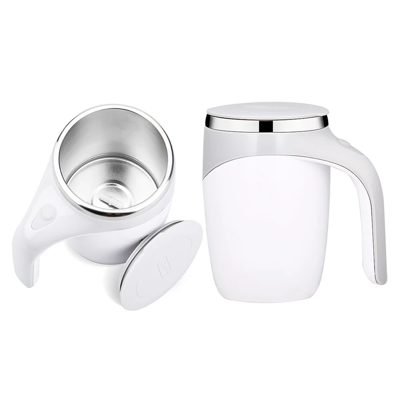 Wholesale Tazas Tasse A Cafe Caneca Mixer Travel Camping Reusable Cup Mixing Cups Manufacturer Auto Stirring Mug Tea Coffee Cup