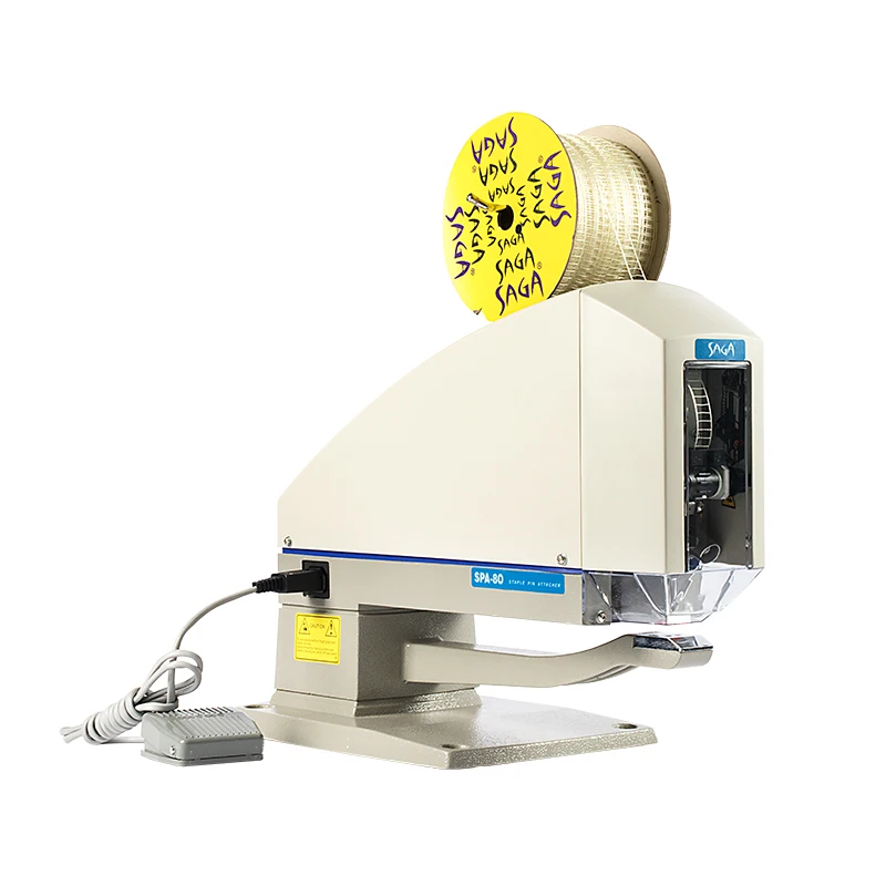 
Plastic Staple Pin Attacher Machine SPA-80 For JEANS Socks Label Tagging Machine 