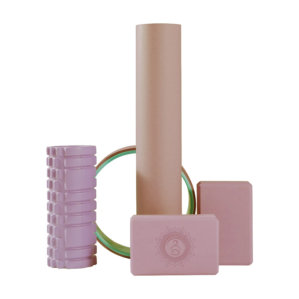 Yugland New Design Pu Rubber Oval Yoga Mat Pilates Fitness Universal, Wholesale Custom Curve Arched Pu Yoga Mat