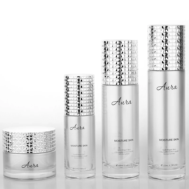 Доступная на заказ косметическая стеклянная бутылка, хит продаж, стеклянные банки и бутылки 100 мл, стеклянная банка