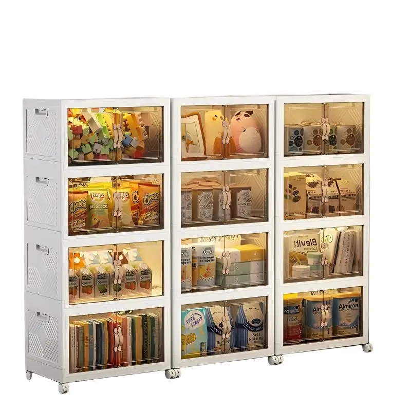 Пластиковый складной органайзер для хранения игрушек кухонных принадлежностей и многое другое многофункциональный JG205