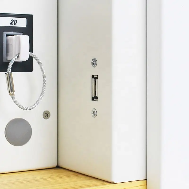 Key Safe Lock Box Combination Wall Mounted Key Lock Box Cabinet With Android Smart System Metal Key Safe