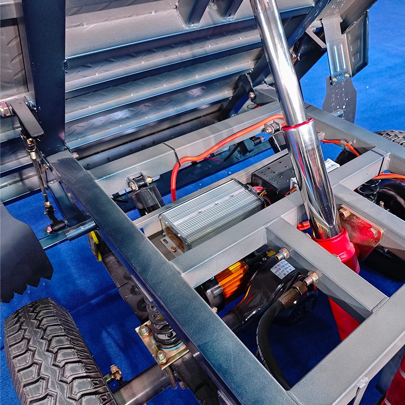 Manufacturers Direct 1.6m Cargo Motorcycle 1000 Watt Three-Wheeled Electric Tricycle for Adults Farm Transport