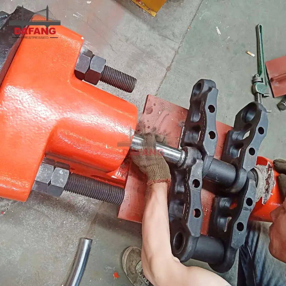 100 150 200 Ton Portable Track Pin Press Hand Power Hydraulic Master Pin Press Electric Track Pin Press