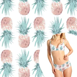 88 polyester 12 spandex swimwear african tiger spandex fish scale hawaiian foil digit spandex print fabric