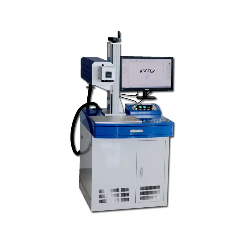 Davi Synrad RF co2 laser marking machine with metal laser tube/ CE certification Laser marker with air cooling