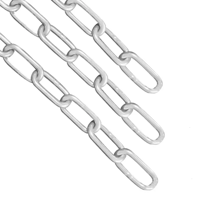 6mm Din5685A galvanized chain grade 30 short link chain