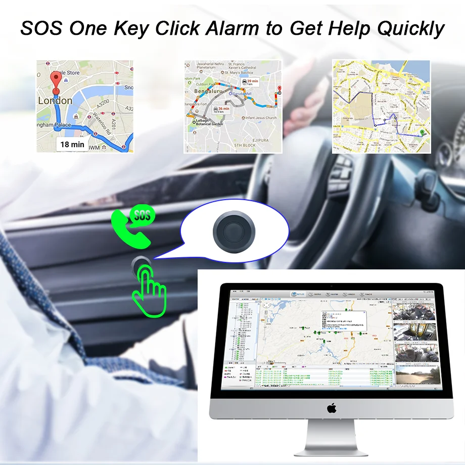 ISO factory 4ch dashcam night vision  car dvrs wifi 4ch car dvr  dash cam 1080p full hd front dash camera 360