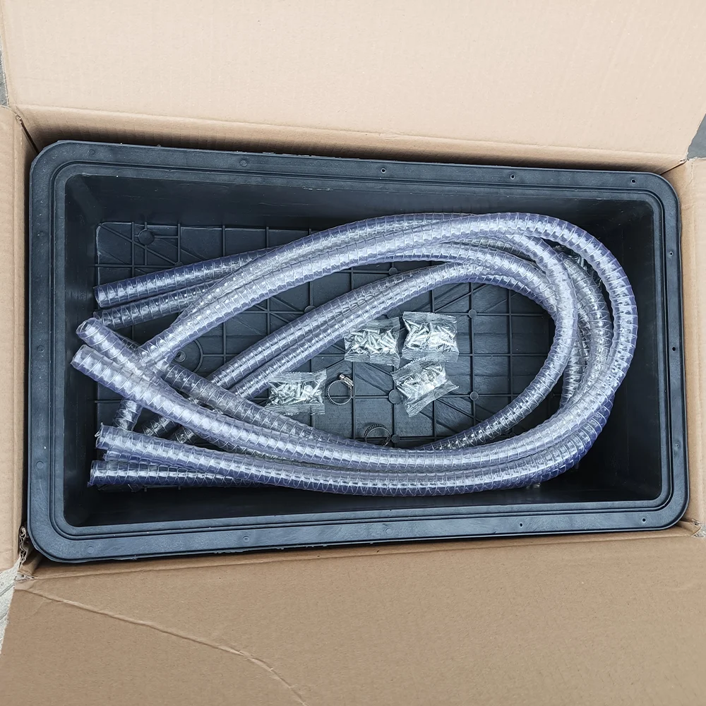 BR Solar Waterproof plastic Underground Solar Street Light Battery Box For Solar Light