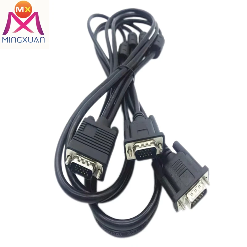VGA HD Converte cable Male To female Splitter Monitor Adapter Data Cables Projector