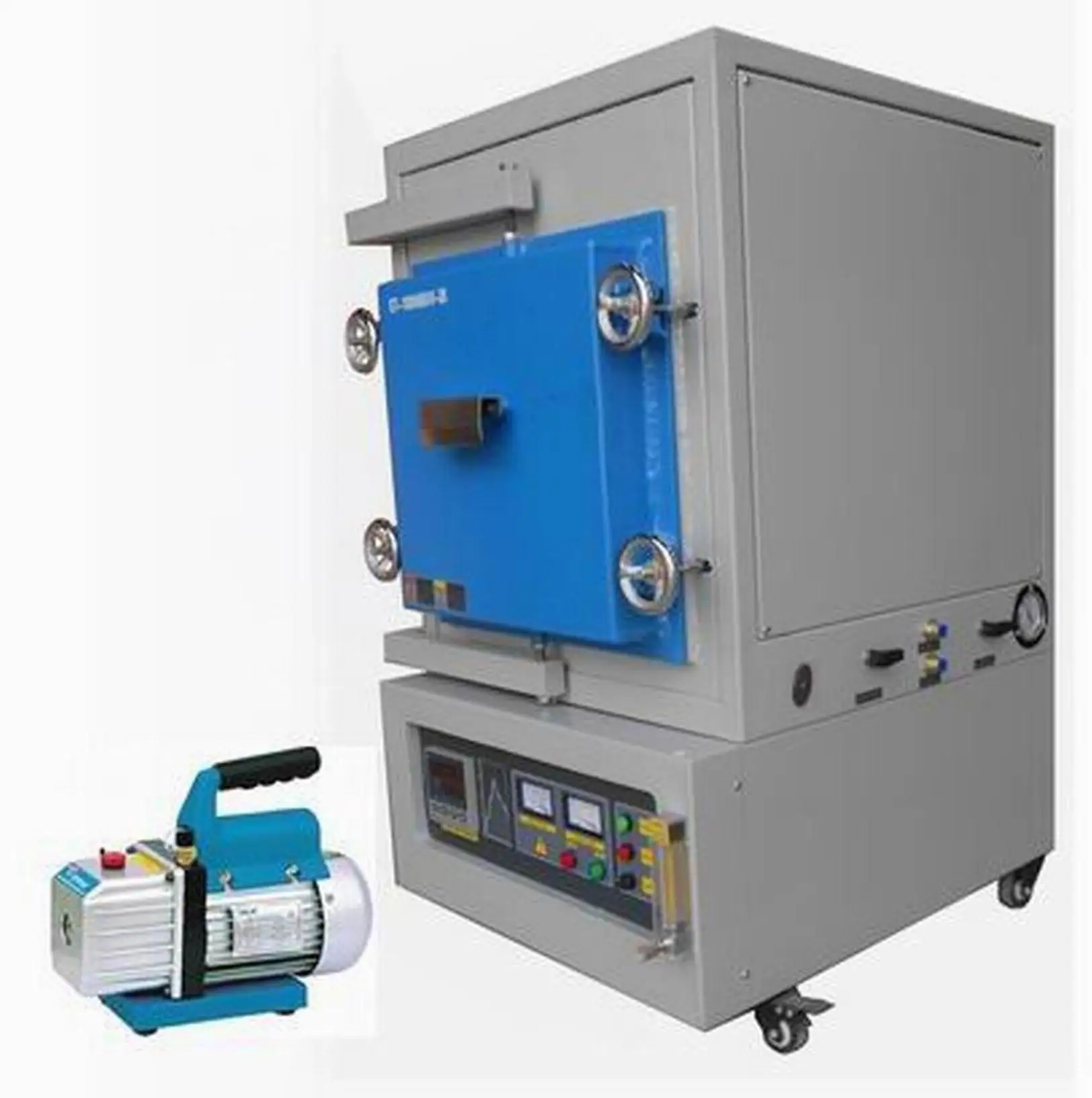 1600.C lab controllable atmosphere muffle furnace with volume 216L