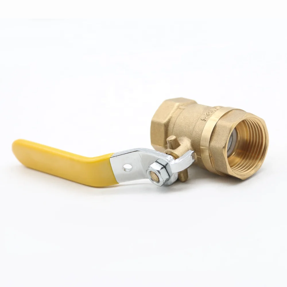 OUKE PN20 400WOG 1/2 - 2 inch Thread Bronze Color Painted CW617N Material forged Brass Gas Ball Valve
