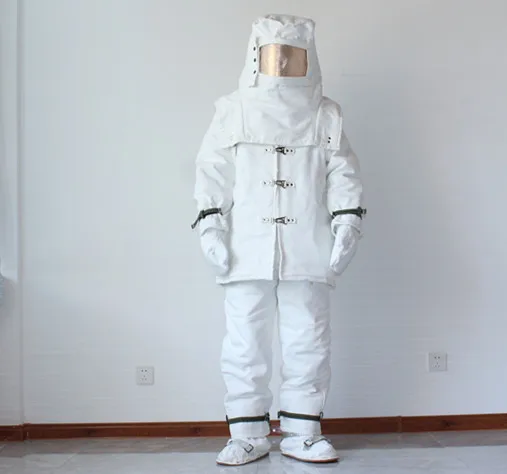 Aluminium silicon fire rescue fireman entry fireproof flame retardant suit