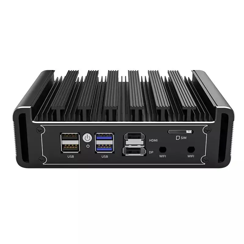 Firewall Pfsense Mini PC Quad Core Cele ron J4125 N5105 i225 Nics 2.5Gbe RJ45 Lan HD VGA ITX Small Computer Network Server
