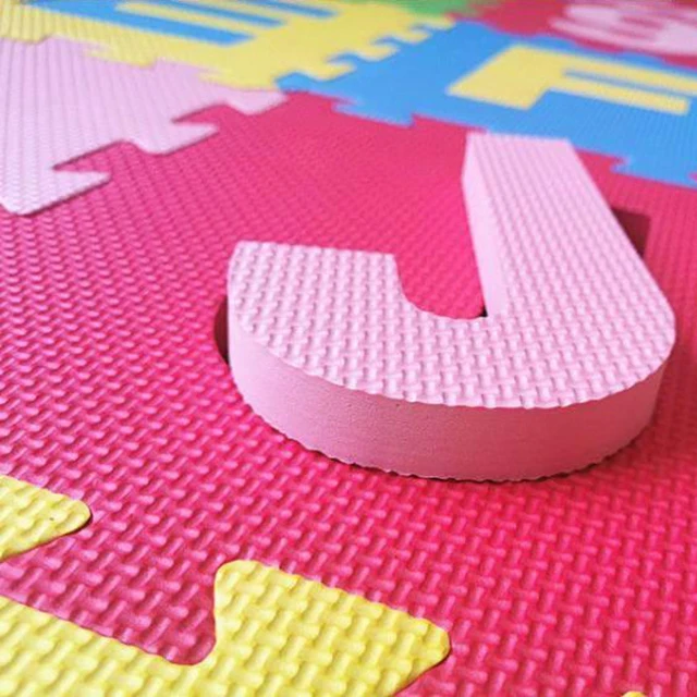 Eva Foam Puzzle Play Mat Interlocking Floor Playmat Arrivals Alphabet & Numbers Crawling Baby Play Mat Unisex EVA Foam,eva EN71