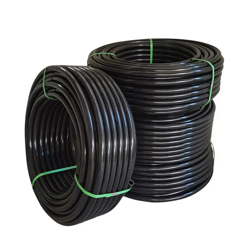 Greenhouse cultivation use black 16mm drip irrigation pe pipe efficient watering