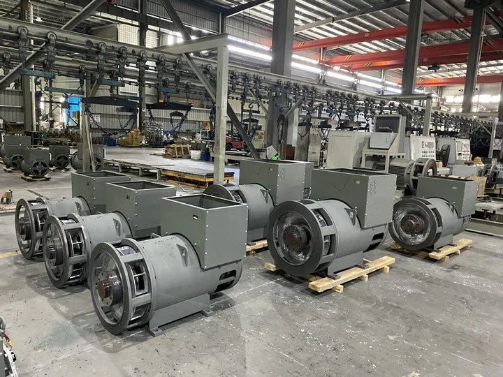 1500rpm 50Hz 345KVA three-phase single bearing diesel generator 276kw brushless alternator