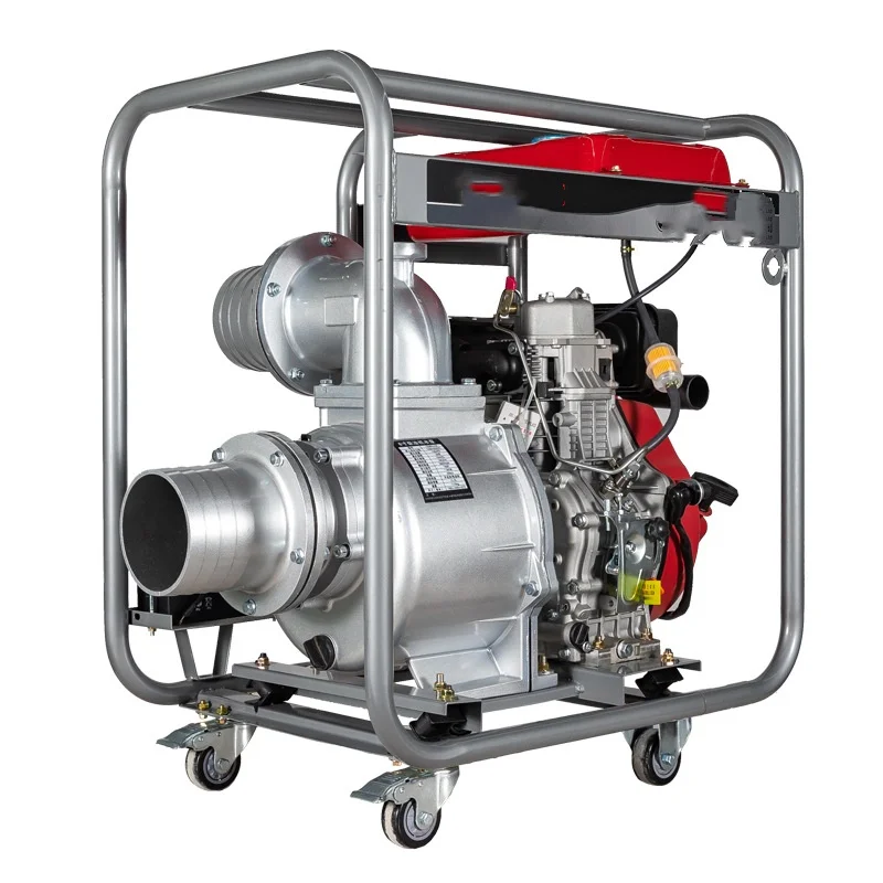 Diesel Water Pump Large Flow High Lift Gear Powered High Pressure Diesel Engine High Quality water pumps for irrigation