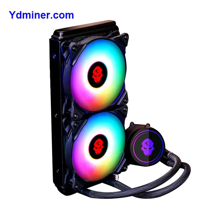 Лучшие продажи 120 мм * 3 RGB LED TV PC Вентилятор охлаждения для игры Чехол ноутбука охладитель воздуха вентилятор воды