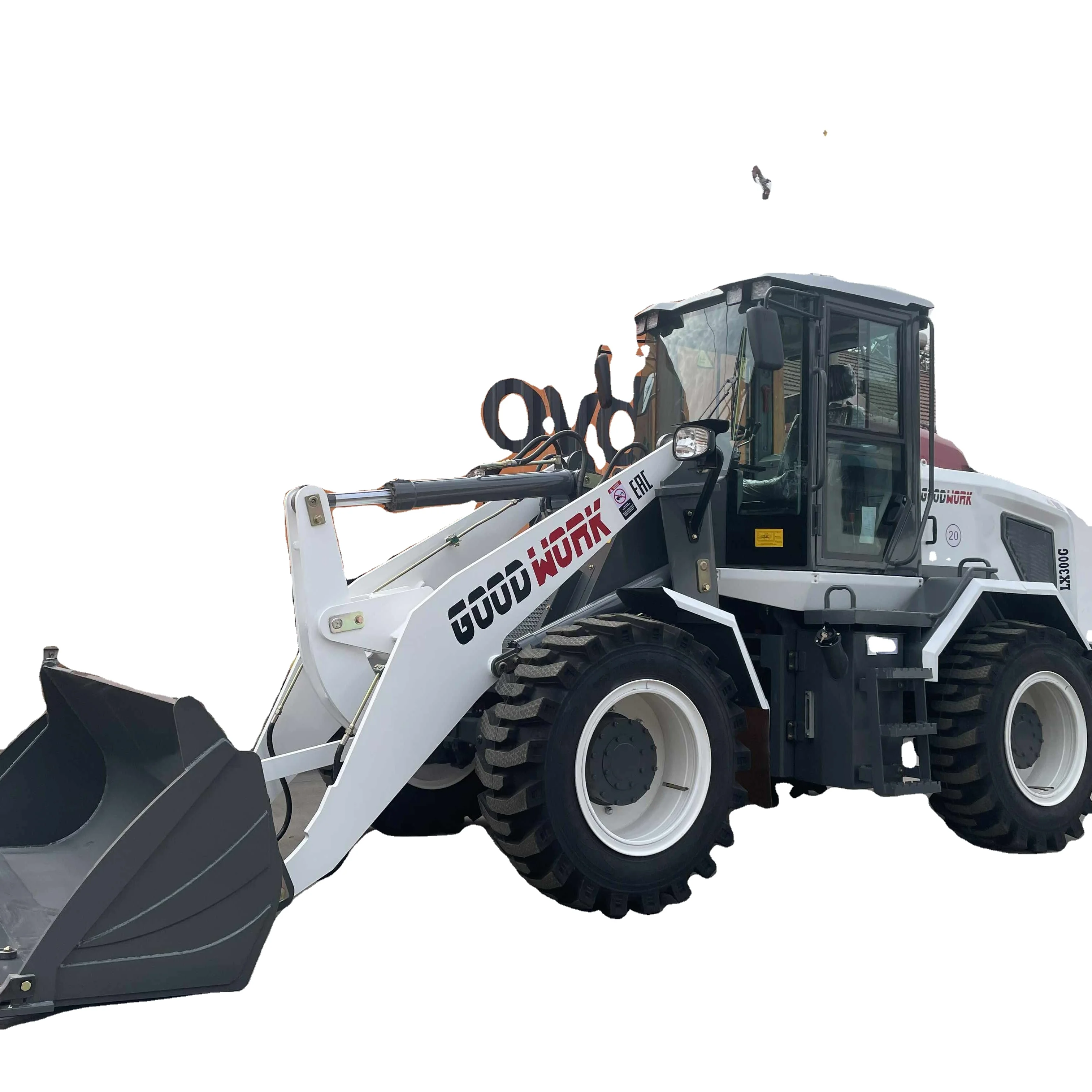 HZM927 2.8TON HOT SALES FRONT WHEEL LOADER WITH CUMMINS ENGINE FOR GARDEN