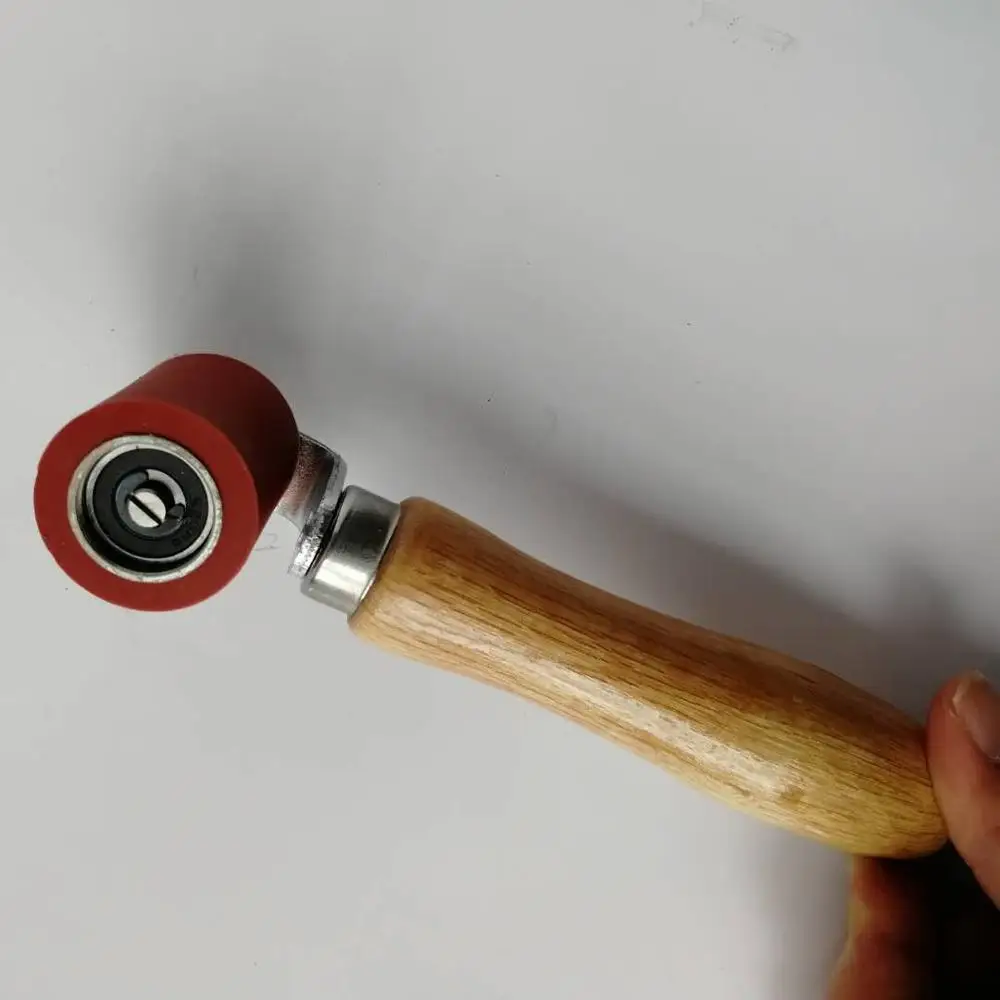 PVC Waterproof Welding Tool Hand Roller 40mm Silicone High Temperature Resistant Seam Hand Pressure Roller Roofing