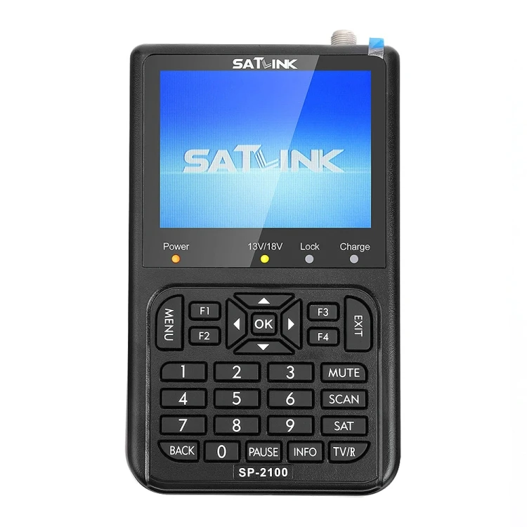 New SATLINK WS6916 Digital Satellite Signal Finder Meter 3.5 inch TFT LCD Screen Satellite TV Receivers
