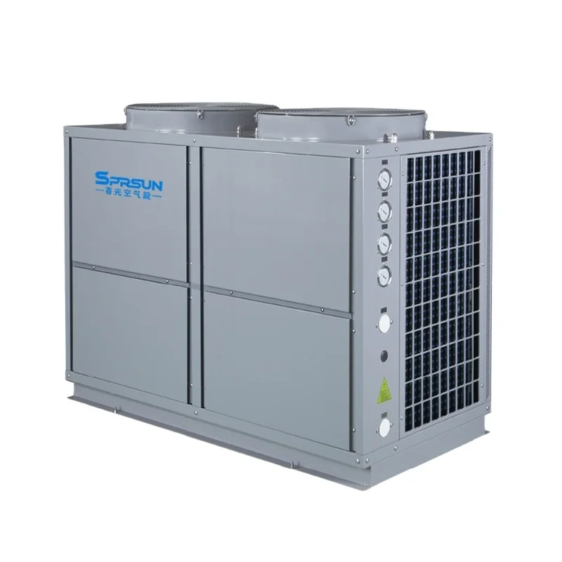 Европейский стандарт моноблок SPRSUN воздушно-водяной тепловой насос высокая температура для подогрева воды