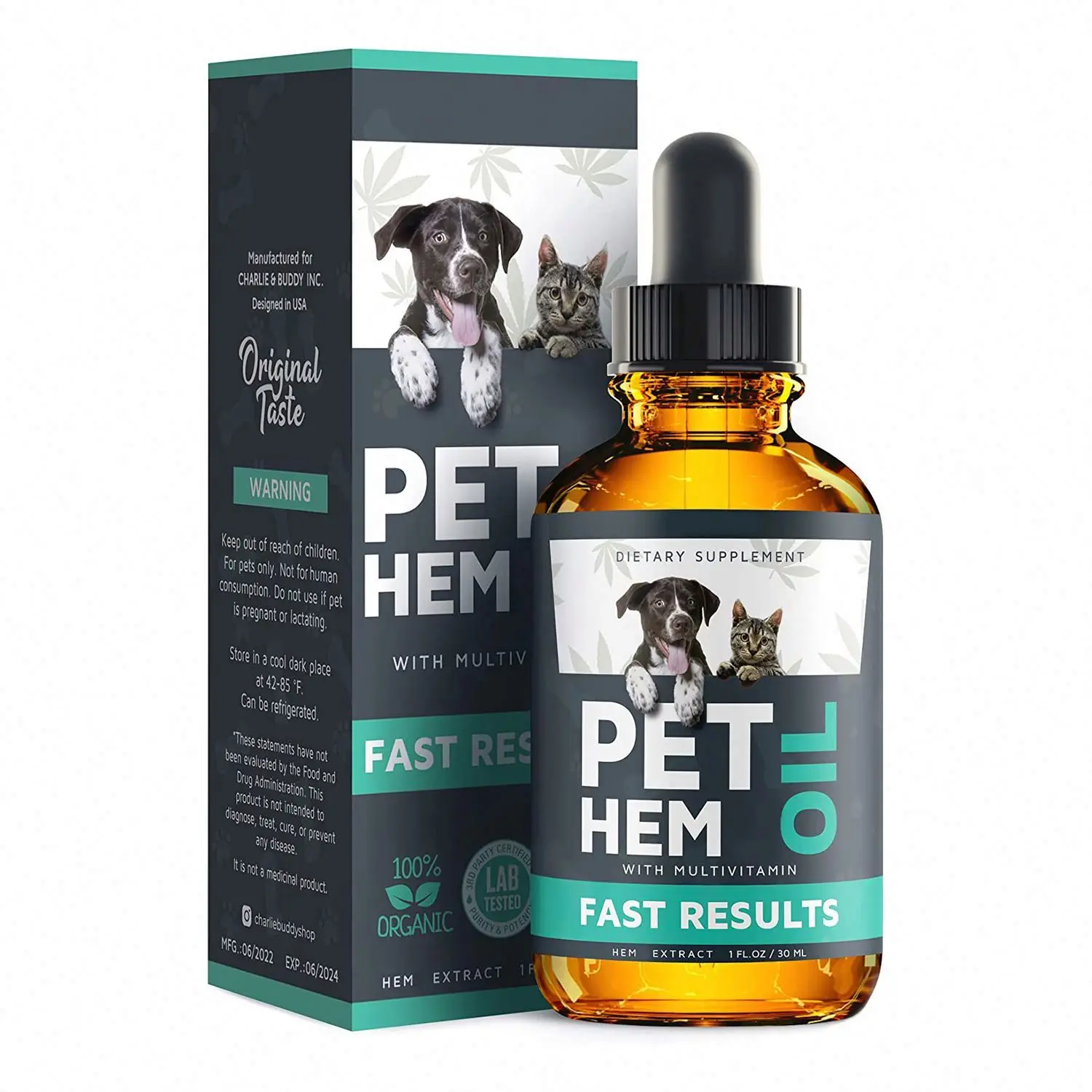 Wholesale Pet Hemp Oil Drops For Dogs Cats Hem-p Dog Supplements Joint Anxiety Sleep Aid