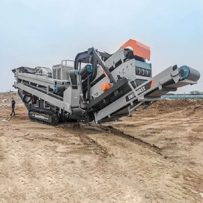 High Performance track crusher price with new technology
