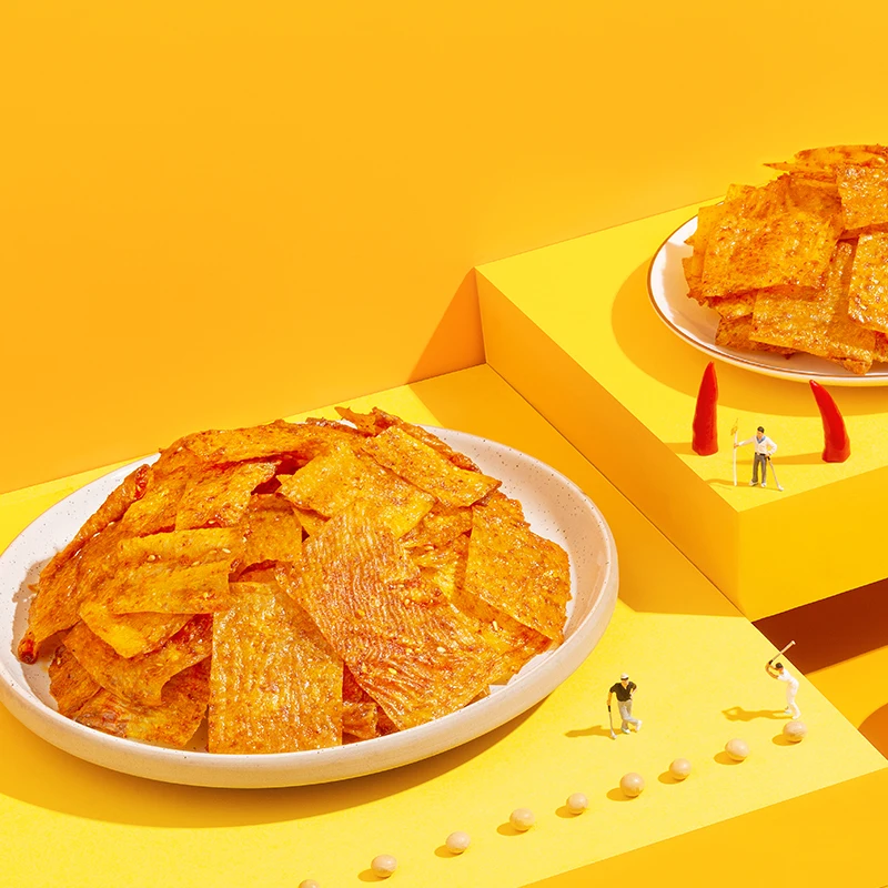 65g Genji food hand-made spicy food Chinese specialty snack spicy soybean latiao spicy strip school snack
