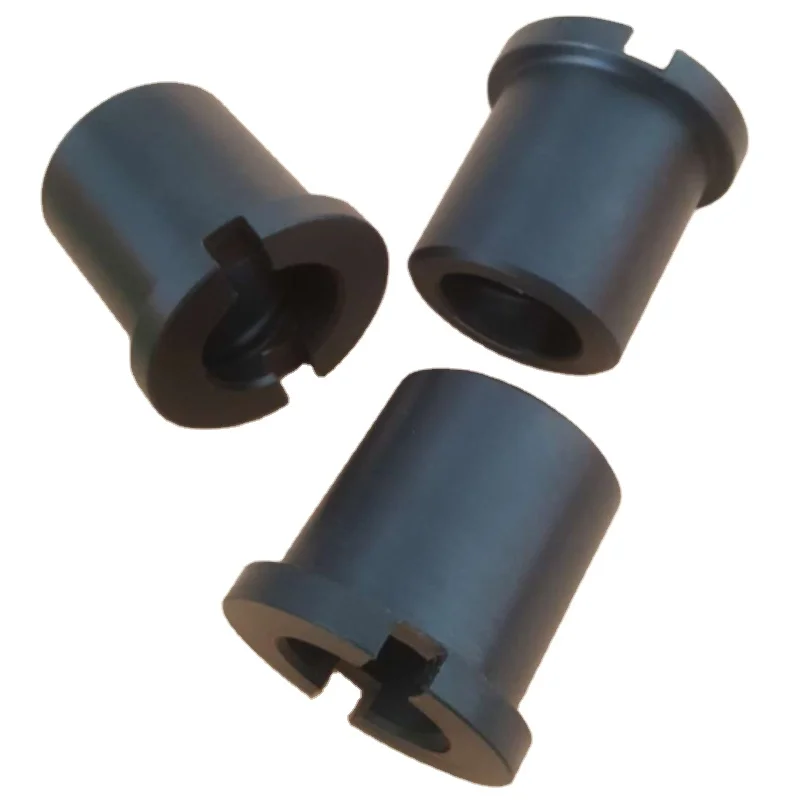 Высокопроизводительные пластиковые фланцевые нейлоновые ptfe втулки, CNC, пластиковые ptfe фланцевые нейлоновые pom ptfe втулки