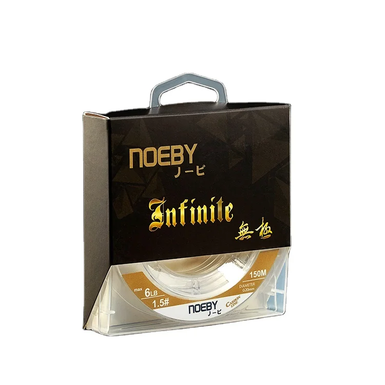 NOEBY Super Strong 50m high Fluorocarbon wire Carbon Fiber fishing line