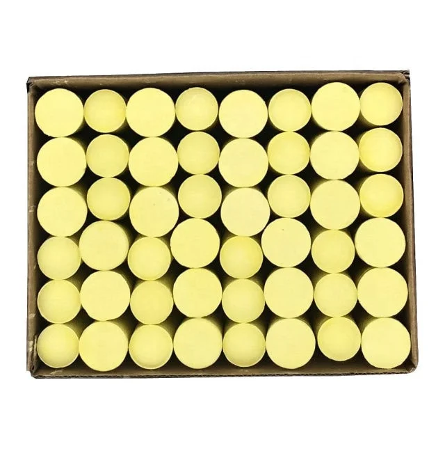 12/24/36/48/100 шт./коробка нетоксичный большой цветной карбонат кальция тротуарный белый мел