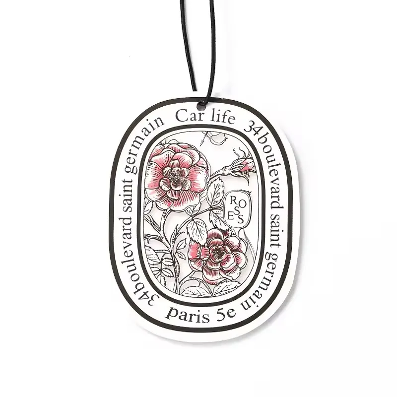 Factory offer good quality affordable paper custom design car freshener fragrance