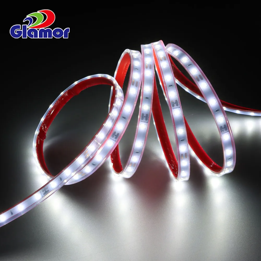 High quality Silicone or Silicone glue  IP65/IP68  DC12V/24V/AC110V/230V 2835 5050   light strings Led Strip Light