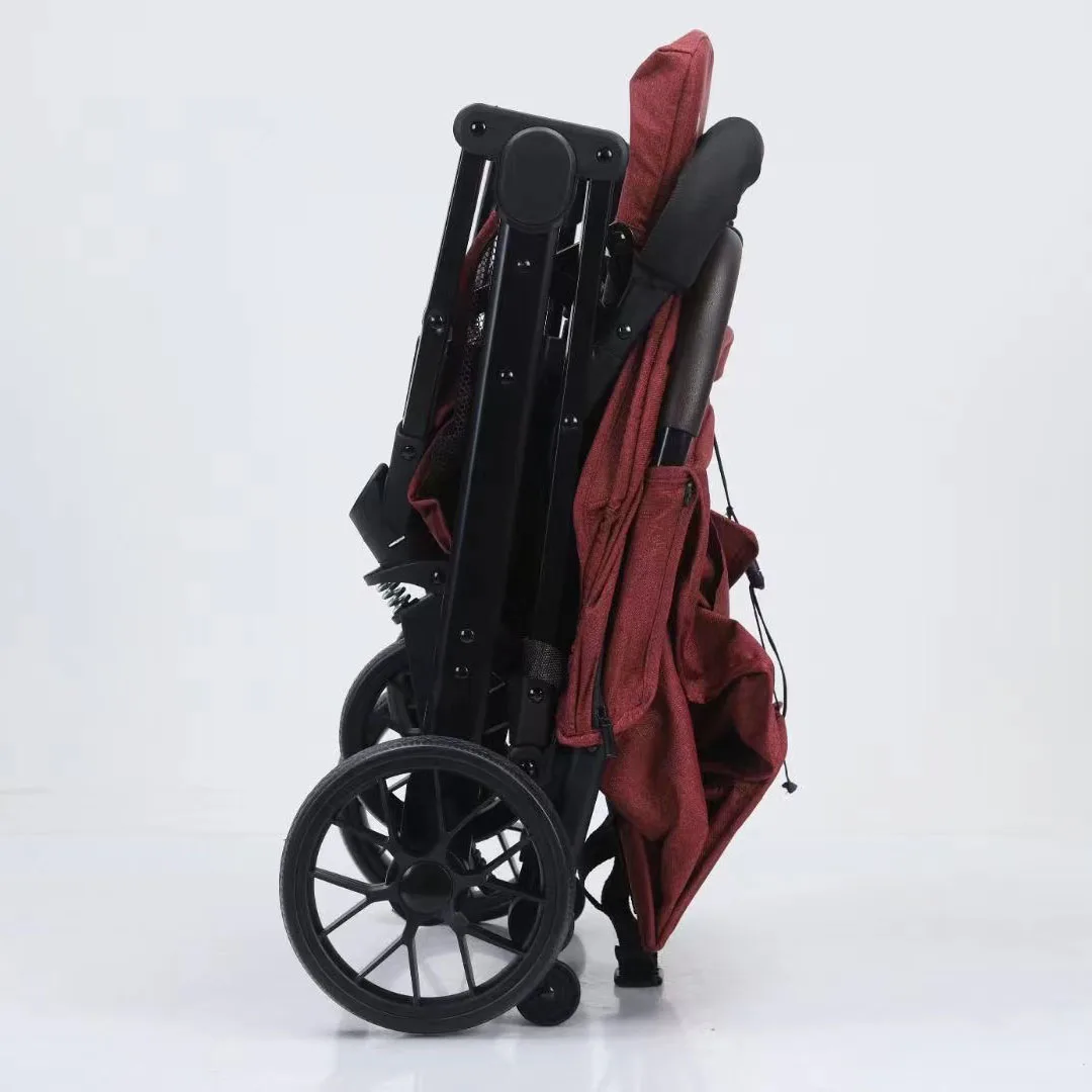 OEM 4 wheels lightweight pram doll travel system strollers walkers & carrier 2 in 1 baby stroller with carry for sale