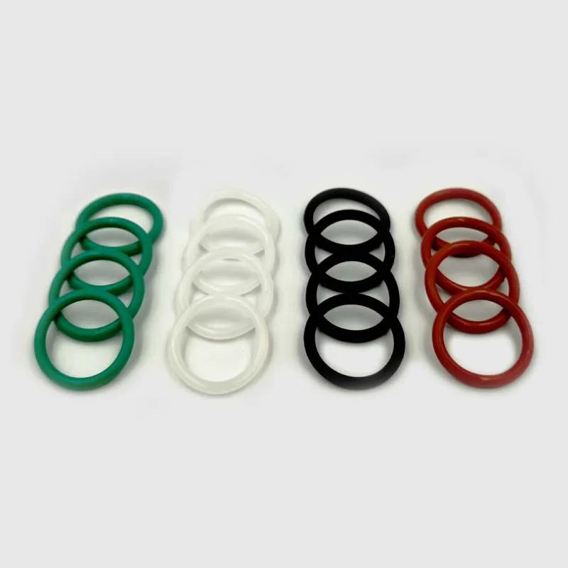 Clearance Silicone Sealing Ring Colored Rubber O Rings Seal Oring Manufacturer Flat Rubber Oring