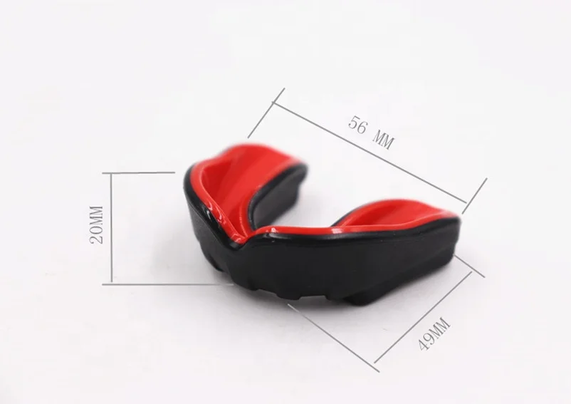 Wholesale Sports Mouth Guards Mouthguards printed Gum Shields Teeth Protection for Boxing MMA Football  HC-M022