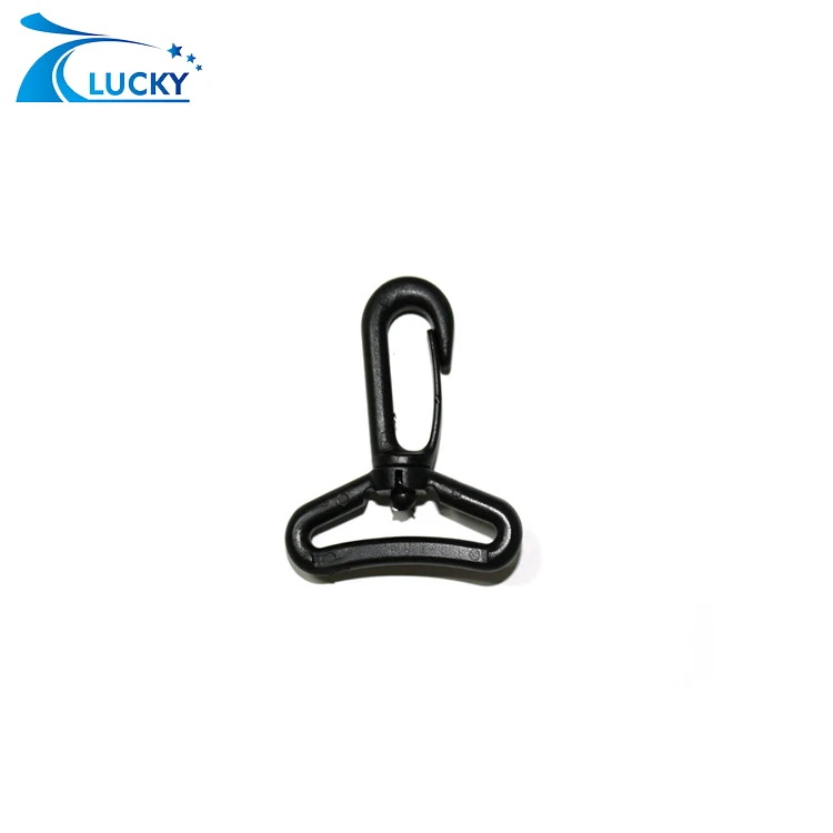 POM snap clip hooks carabiner paracord strap hooks rotary swivel snap plastic hook spring plastic buckles