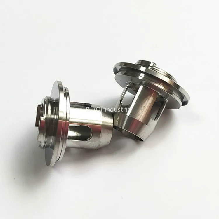 CNC machining of stainless steel hookah parts customized CNC turning service for stainless steel parts