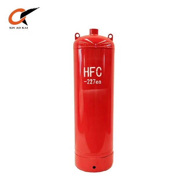 Heptafluoropropane HFC227 gas cylinders supplied by Chinese manufacturers for firefighting