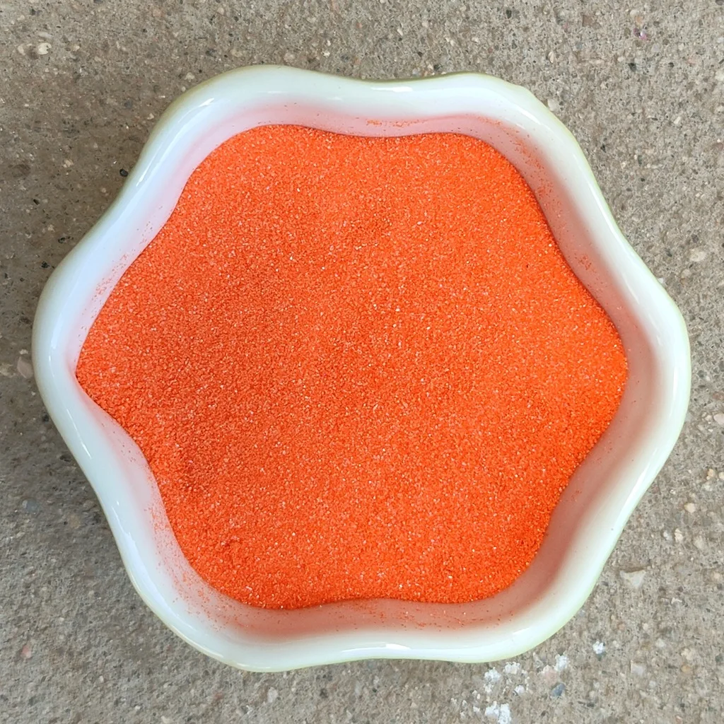 Selling various colors of colored sand for colored glass sand painting game sand