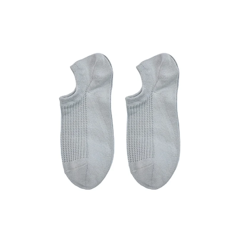 Wholesale Mens Cotton Hosiery Solid Colour Breathable Low Cut Short Ankle Socks Casual Sports Socks