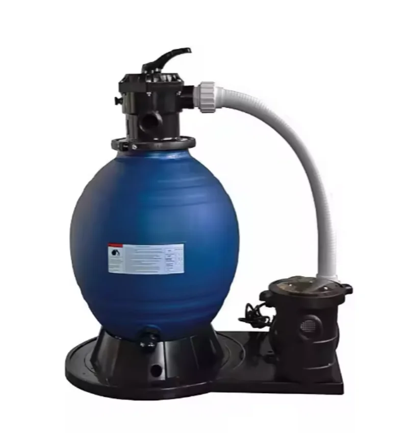 18 inch pool filter system with 0.75HP(72728)Pool Pump (ETL)DOE  combo 6-way valve for above ground swimming pool